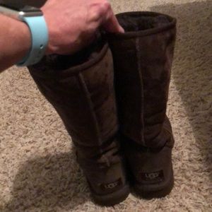 Chestnut Brown Tall Ugg boots